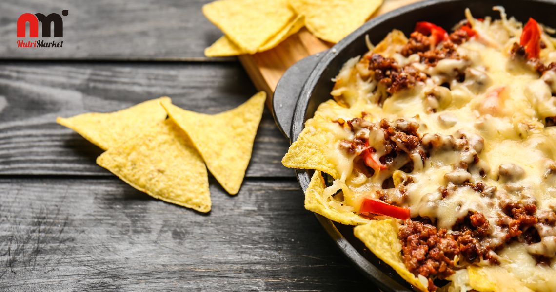 Receta nachos proteicos