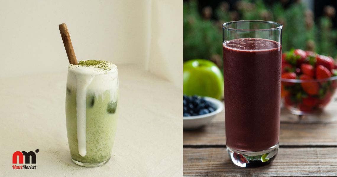 matcha y acai receta life pro