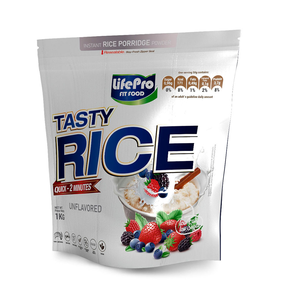 Life Pro Fit Food Tasty Rice 1kg Neutra New!