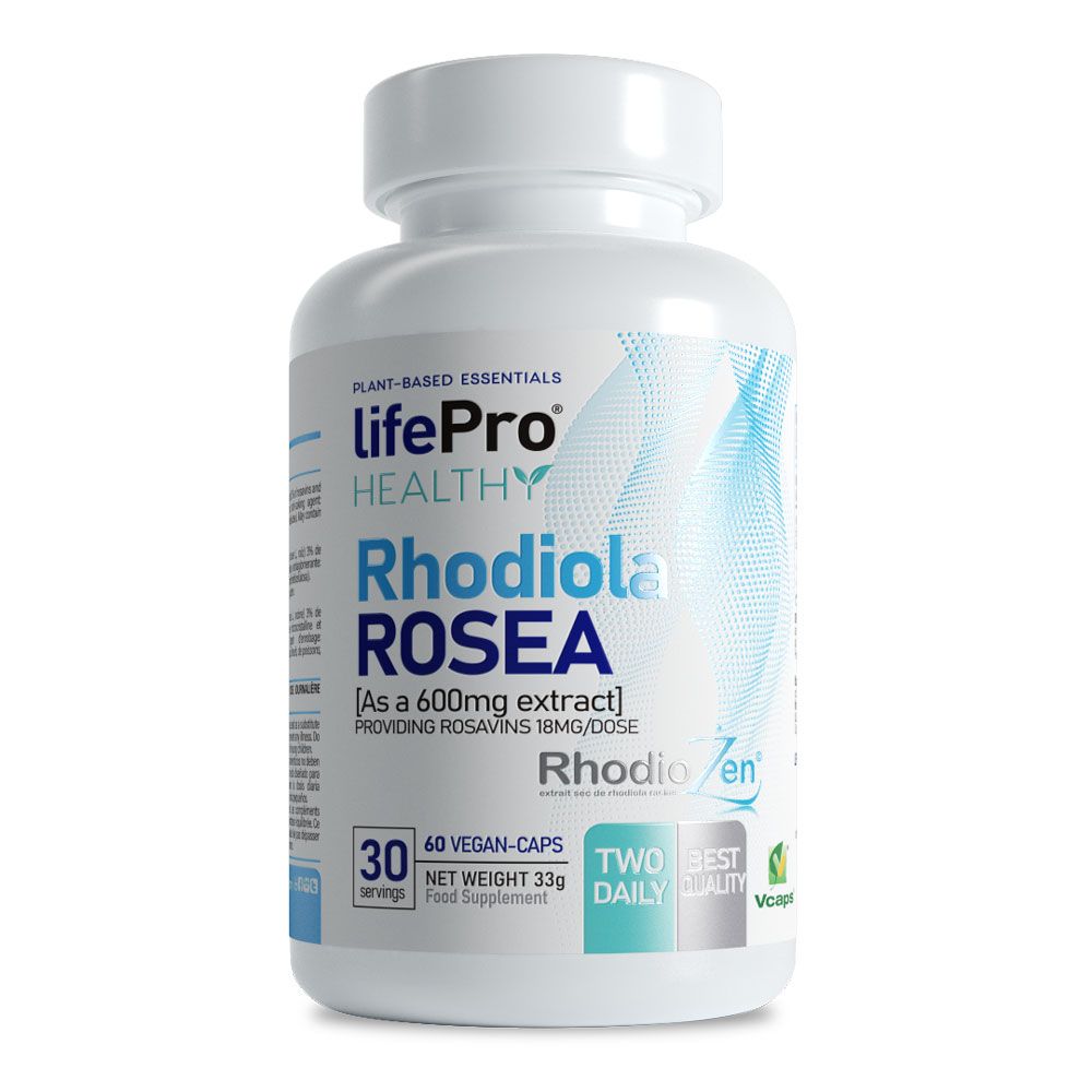 Life Pro Rhodiola Rosea 600mg 60 Vegancaps