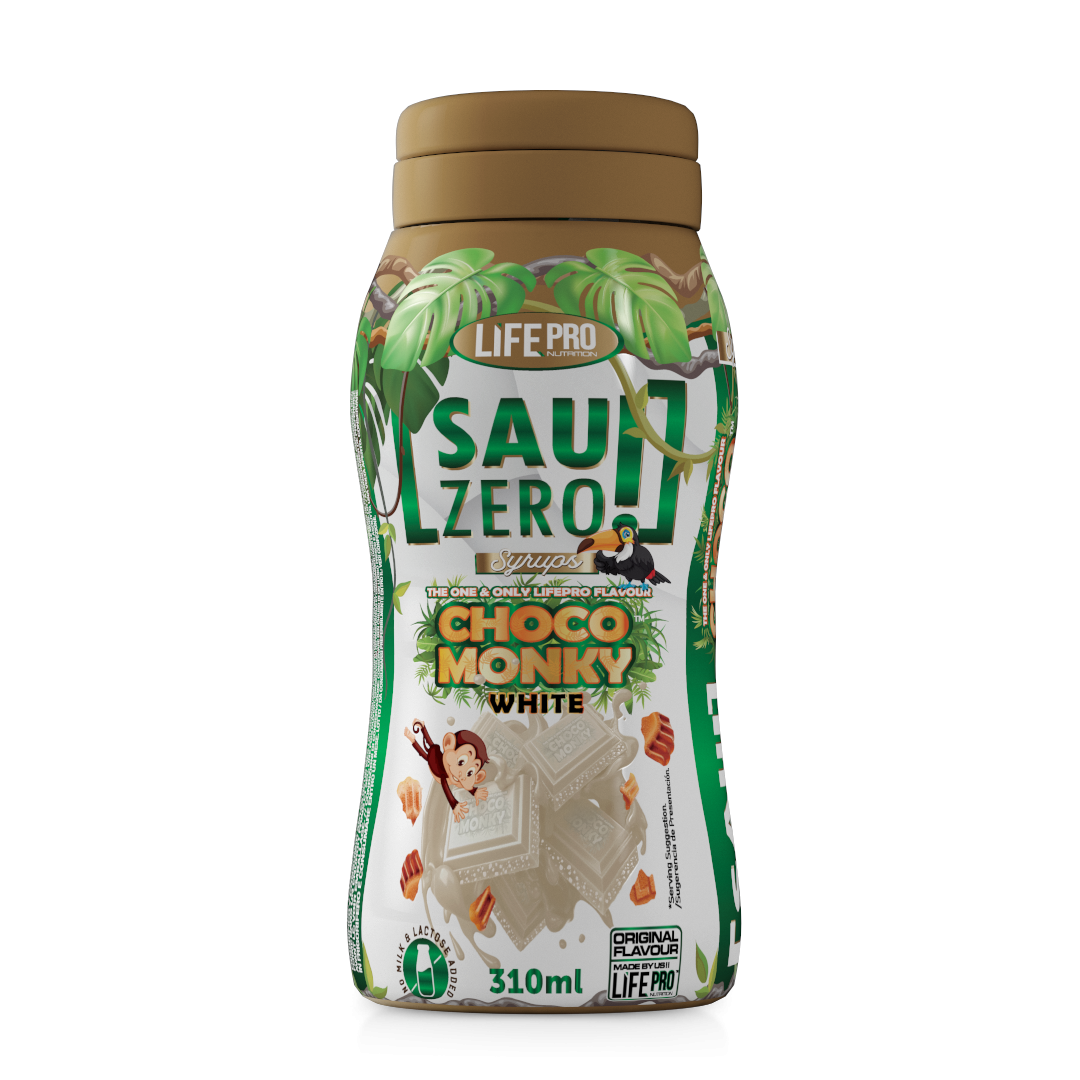 Sauzero Zero Calories White Choco Monky 310ml